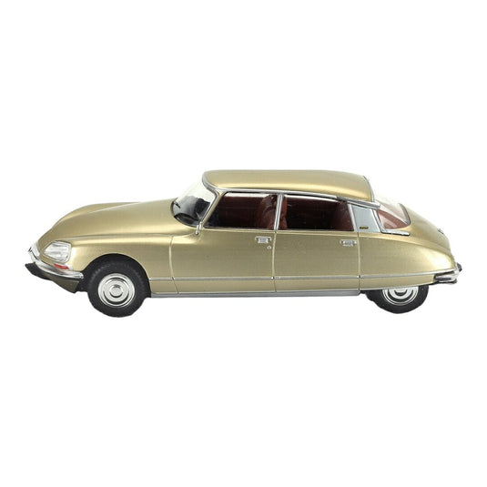 Citroenシトロエン DS23 PALLAS 1973 シャンパンゴールド CENTAURIA AUTO VINTAGE EUROPE COLLECTION / EDICOLA 1/24 ミニカー