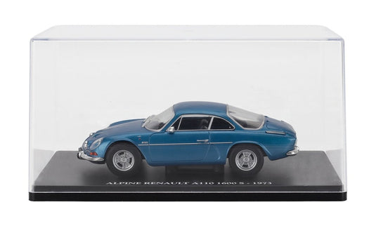 RENAULTルノー ALPINEアルピーヌ A110 1600S クーペ 1973 ブルーメタリック CENTAURIA-AUTO-VINTAGE-EUROPE-COLLECTION / EDICOLA 1/24 ミニカー