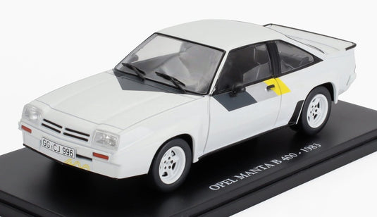 OPELオペル MANTAマンタ B 400 1983 ホワイト CENTAURIA-AUTO-VINTAGE-EUROPE-COLLECTION / EDICOLA 1/24 ミニカー