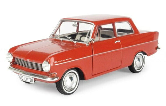 【予約】OPELオペル KADETT A 1963 レッド CENTAURIA-AUTO-VINTAGE-EUROPE-COLLECTION / EDICOLA 1/24 ミニカー