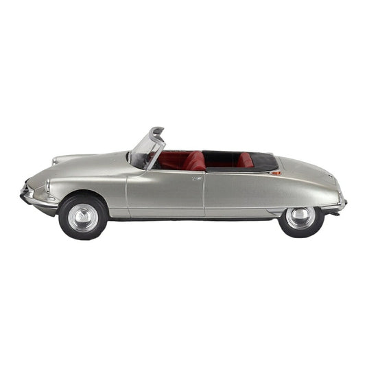 Citroenシトロエン DS19 カブリオレ 1963 オープン シルバー ケース付 / EDICOLA 1/24 ミニカー