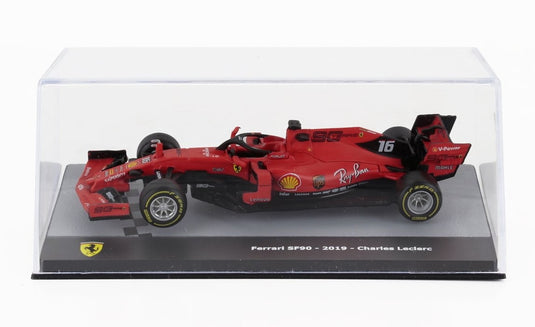 Ferrariフェラーリ F1 SF90 Team Scuderia Ferrari Mission Winnow No.16 Season 2019 Charles Lecler / EDICOLA 1/43 ミニカー