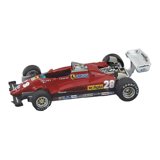 Ferrariフェラーリ 126 C2 #28 1982 Mario Andretti レッド Ferrari F1コレクション / EDICOLA 1/43 ミニカー