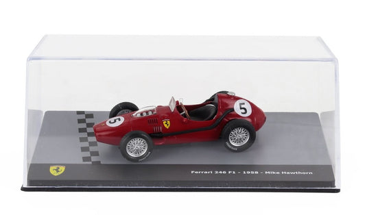 FERRARIフェラーリ F1 DINOディーノ 246 N 5 ワールドチャンピオン 1958 マイク ホーソーン レッド FERRARI-F1-COLLECTION / EDICOLA 1/43 ミニカー