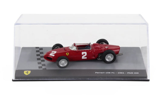 FERRARIフェラーリ F1 156 N 2 ワールドチャンピオン シーズン 1961 フィル ヒル レッド FERRARI-F1-COLLECTION / EDICOLA 1/43 ミニカー