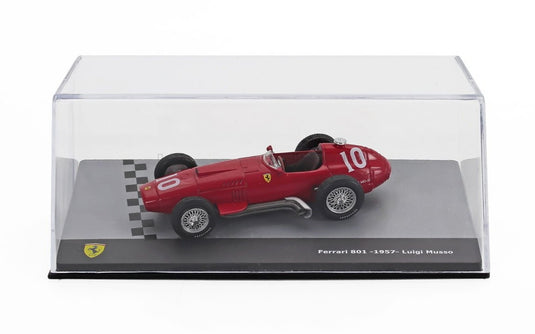 FERRARIフェラーリ F1 801 1957 ルイジムッソ レッド FERRARI-F1-COLLECTION / EDICOLA 1/43 ミニカー