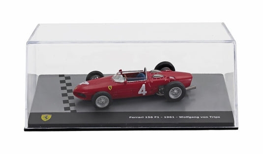 FERRARIフェラーリ F1 156 シャークノーズ 1961 ヴォルフガングフォントリップス レッド FERRARI-F1-COLLECTION / EDICOLA 1/43 ミニカー
