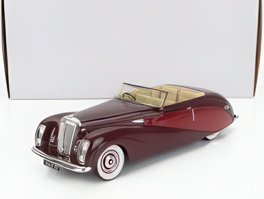 【予約】DAIMLER DE36 HOOPER GREEN GODDESS キャブリオレ 1953 2トーンレッド/ Matrix 1/18 ミニカー