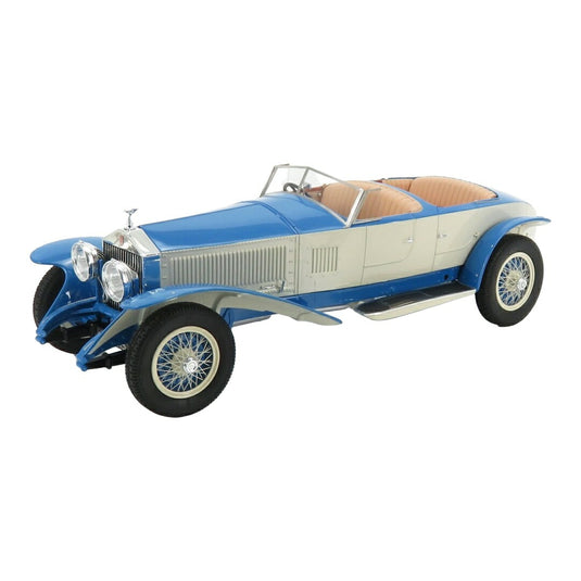【予約】 Rolls Royceロールスロイス Phantom Experimental Vehicle ch.10EX Barker Cabriolet 1926 ライトブルー ホ / Matrix 1/18 ミニカー