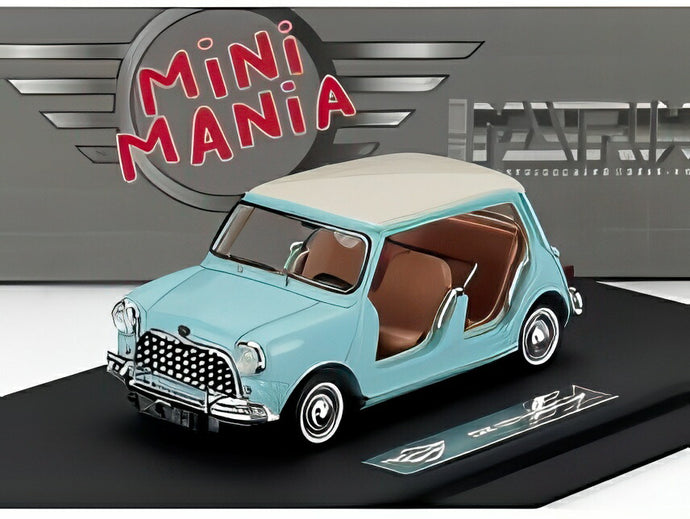 MINI ビーチカー 1962 ホワイト ライトブルー/ Matrix 1/43 ミニカー