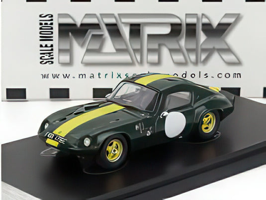 【予約】LOTUS ELAN 26R COUPE N00 レーシング 1964 グリーンイエロー/ Matrix 1/43 ミニカー