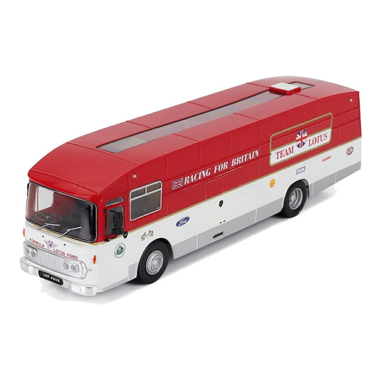 AEC トラック カートランスポーター Team Lotus チームロータス 1970 レッド/ホワイト / EDICOLA 1/43 ミニカー トラック模型