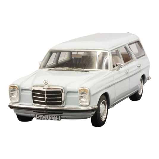 Mercedesメルセデス 220D W115 Binz Kombiコンビ 1973 ライトブルー / NEO 1/43 ミニカー
