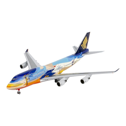 シンガポール航空 Singapore Airlines ボーイング 747-400 9V-SPL / NG Models 1/400 飛行機模型 旅客機
