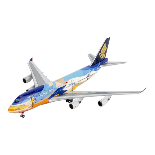 シンガポール航空 Singapore Airlines ボーイング 747-400 9V-SPK トロピカル特別塗装 / NG Models 1/400 飛行機模型 旅客機