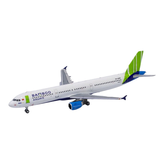 バンブー・エアウェイズ Bamboo Airways エアバス A321-200 VN-A585 / NG Models 1/400 飛行機模型 旅客機