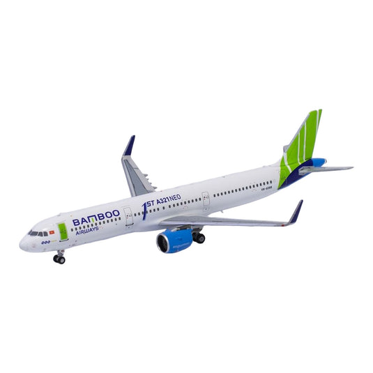 バンブー・エアウェイズ Bamboo Airways エアバス A321neo VN-A588 / NG Models 1/400 飛行機模型 旅客機