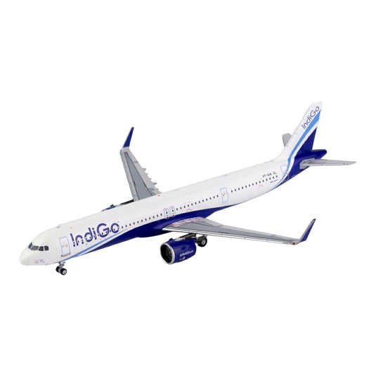 インディゴ航空 IndiGo Airlines エアバス A321neo VT-IUA / NG Models 1/400 飛行機模型 旅客機