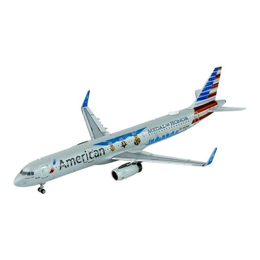 アメリカン航空 American Airlines エアバス A321-200 「MEDAL OF HONOR」特別塗装 N167AN / NG Models 1/400 飛行機模型 旅客機