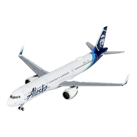 アラスカ航空 Alaska Airlines エアバス A321neo N921VA / NG Models 1/400 飛行機模型 旅客機