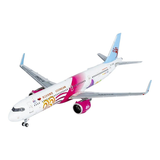 ローンエア Loong Air エアバス A321neo B-329R / NG Models 1/400 飛行機模型 旅客機