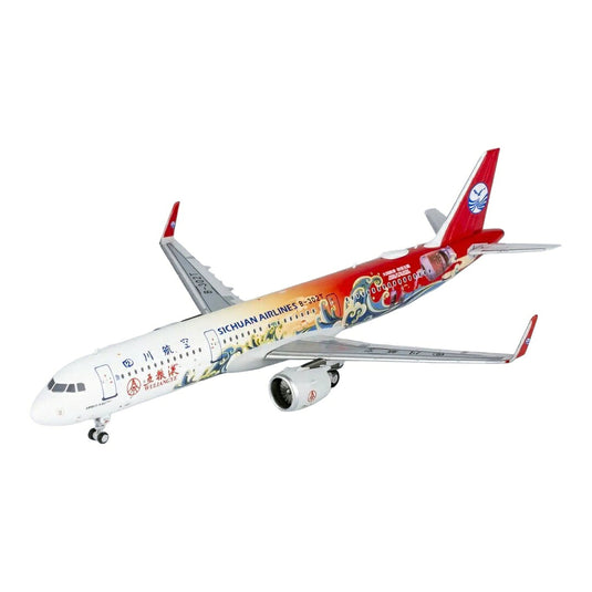 四川航空 Sichuan Airlines エアバス A321neo B-302T / NG Models 1/400 飛行機模型 旅客機