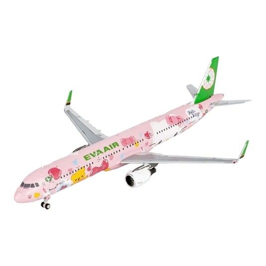 エバー航空 EVA Air エアバス A321-200 B-16217 ハローキティ特別塗装 / NG Models 1/400 飛行機模型 旅客機