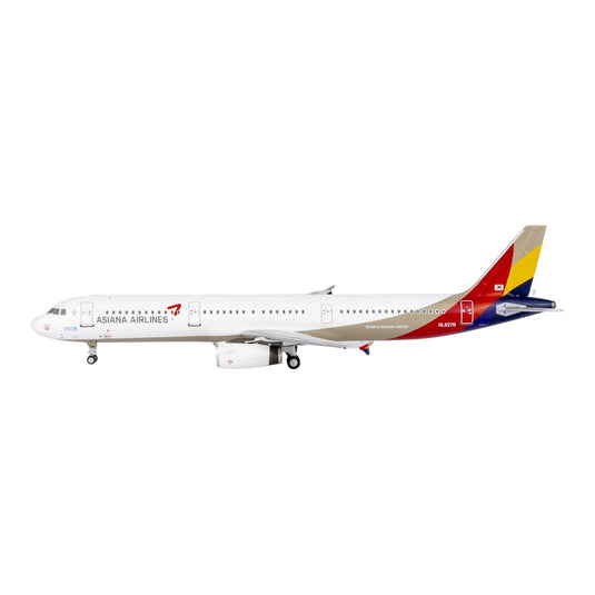 アシアナ航空 Asiana Airlines エアバス A321-200 / NG Models 1/400 飛行機模型 旅客機