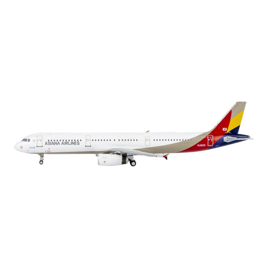 アシアナ航空 Asiana Airlines エアバス A321-200 / NG Models 1/400 飛行機模型 旅客機