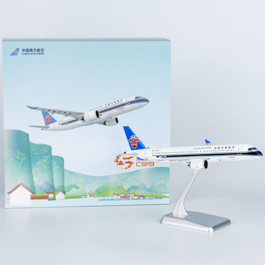 中国南方航空 China Southern Airlines COMAC C919 / NG Models 1/200 飛行機模型 旅客機