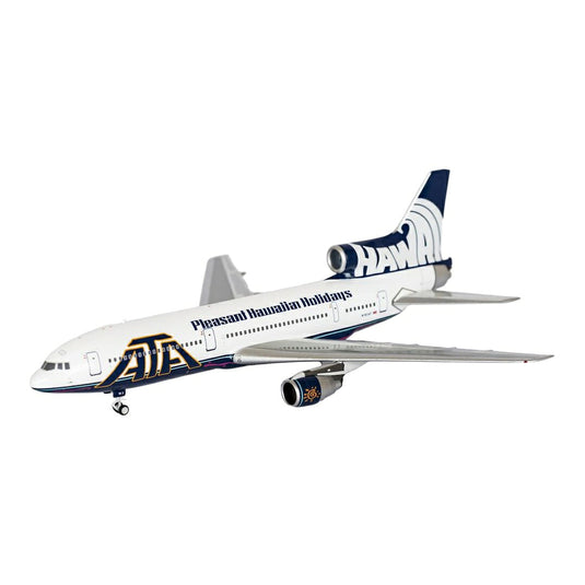 アメリカン・トランス・エア ATA American Trans Air ロッキード L-1011-500 Pleasant Hawaiian Holidays 塗装 / NG Models 1/400 飛行機模型 旅客機