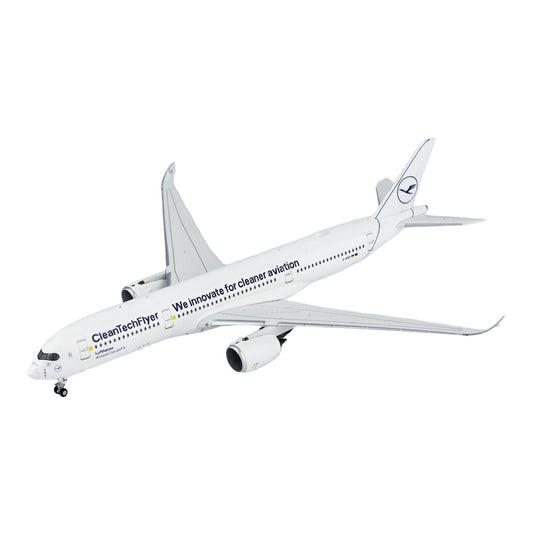 ルフトハンザ Lufthansa エアバス A350-900 D-AIVD CleanTechFlyer特別塗装 / NG Models 1/400 飛行機模型 旅客機