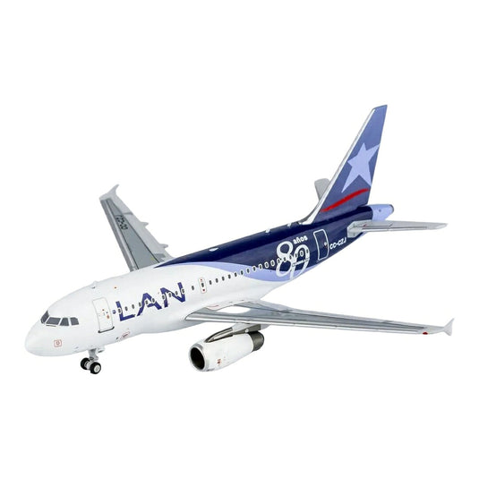 LAN航空 LAN Airlines エアバス A318-100 CC-CZJ 80周年記念塗装 / NG Models 1/400 飛行機模型 旅客機