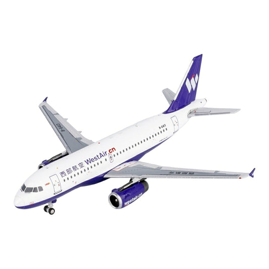 ウエストエア West Air エアバス A319-100 B-6413 / NG Models 1/400 飛行機模型 旅客機