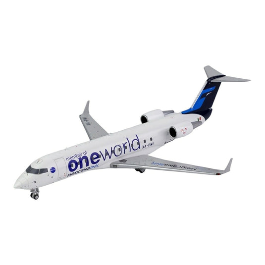 メキシカーナリンク MexicanaLink ボンバルディア CRJ-200LR ワンワールド塗装 XA-PMI / NG Models 1/200 飛行機模型 旅客機