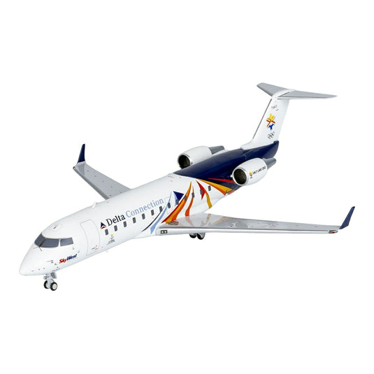デルタ・コネクション Delta Connection ボンバルディア CRJ200LR N498SW 「ソルトレーク2002」特別塗装 / NG Models 1/200 飛行機模型 旅客機