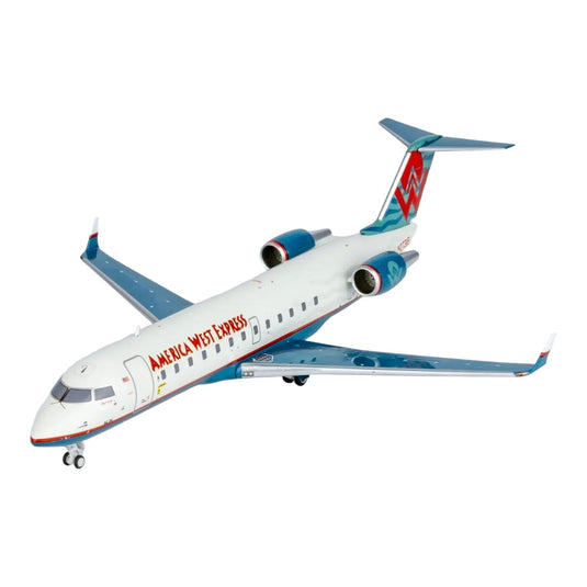 アメリカ・ウエスト航空 America West Airlines ボンバルディア CRJ200LR N27318 / NG Models 1/200 飛行機模型 旅客機