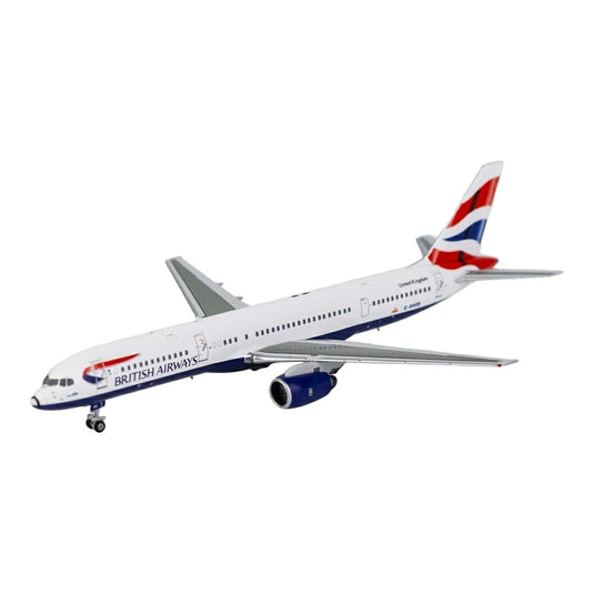 ブリティッシュ・エアウェイズ British Airways ボーイング 757-200 ユニオンフラッグ塗装 RB211-535Cエンジン / NG Models 1/400 飛行機模型 旅客機