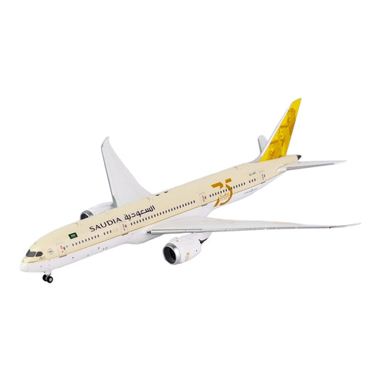 サウジアラビア航空 Saudi Arabian Airlines ボーイング 787-9 75周年記念塗装 HZ-ARE / NG Models 1/400 飛行機模型 旅客機