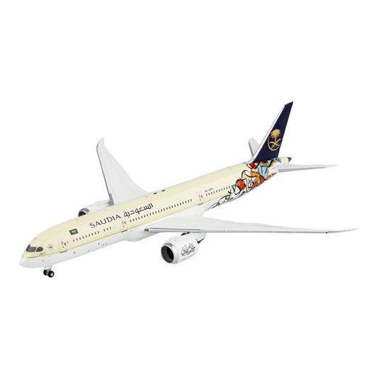 サウジアラビア航空 Saudi Arabian Airlines ボーイング 787-9 HZ-AR13 / NG Models 1/400 飛行機模型 旅客機