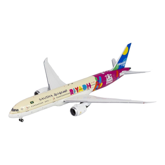サウジアラビア航空 Saudi Arabian Airlines ボーイング 787-9 HZ-ARB 「リヤド」特別塗装 / NG Models 1/400 飛行機模型 旅客機