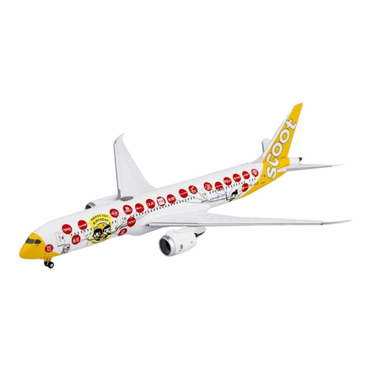 スクート Scoot ボーイング 787-9 9V-OJE SG50特別塗装 / NG Models 1/400 飛行機模型 旅客機