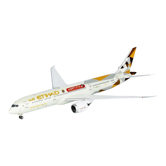 エティハド航空 Etihad Airways ボーイング 787-9 A6-BLM 「HAPPY 11 11」特別塗装 / NG Models 1/400 飛行機模型 旅客機