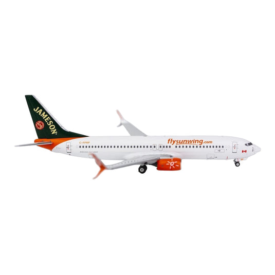 サンウィング航空 Sunwing Airlines ボーイング 737-800 ジェームソン・ウイスキー特別塗装 C-FPRP / NG Models 1/400 飛行機模型 旅客機