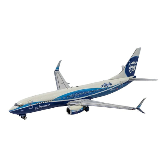 アラスカ航空 Alaska Airlines ボーイング 737-800 Spirit of Seattle 特別塗装 N512AS / NG Models 1/400 飛行機模型 旅客機