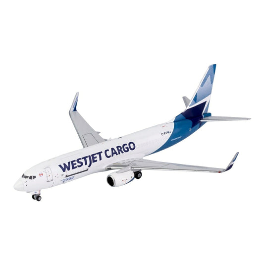 ウエストジェット・カーゴ WestJet Cargo ボーイング 737-800BCF C-FTWJ / NG Models 1/400 飛行機模型 旅客機