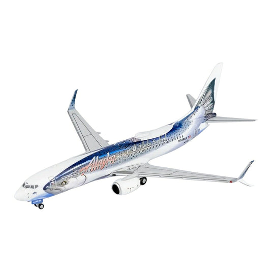 アラスカ航空 Alaska Airlines ボーイング 737-800 N559AS 「Wild Alaska Seafood」特別塗装 / NG Models 1/400 飛行機模型 旅客機