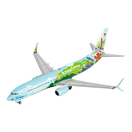 アラスカ航空 Alaska Airlines ボーイング 737-800 N565AS ディズニー トゥーンタウン 特別塗装 / NG Models 1/400 飛行機模型 旅客機