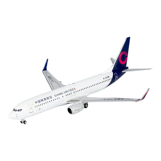 中国連合航空 China United ボーイング 737-800 B-209M / NG Models 1/400 飛行機模型 旅客機