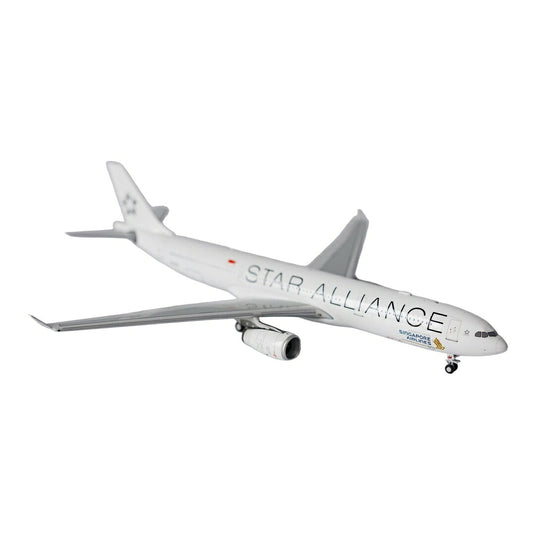 シンガポール航空 Singapore Airlines エアバス A330-300 スターアライアンス塗装 / NG Models 1/400 飛行機模型 旅客機